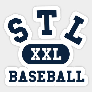 STL Baseball III Sticker